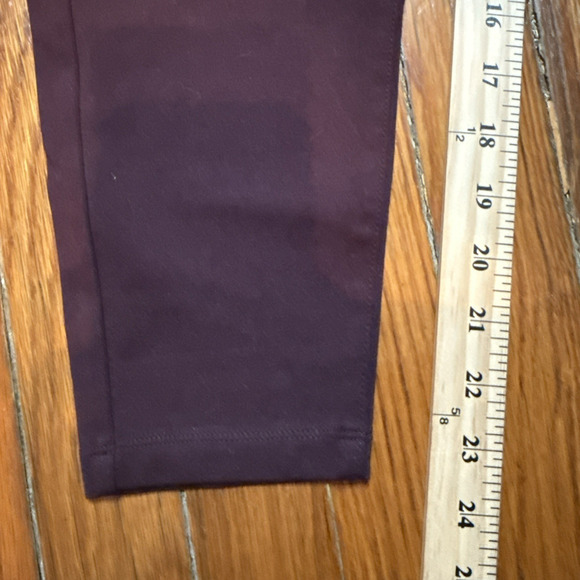 Liverpool Los Angeles Skinny Jeans Maroon 6/28 Petite Butter Soft Stretchy - Picture 4 of 8